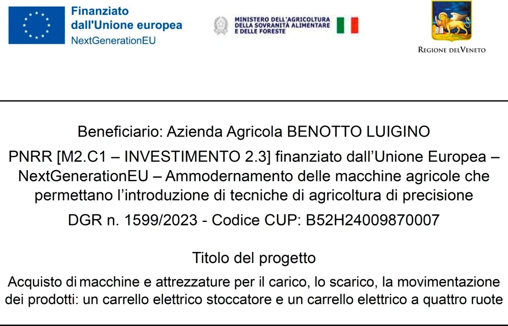 Finanziamento UE